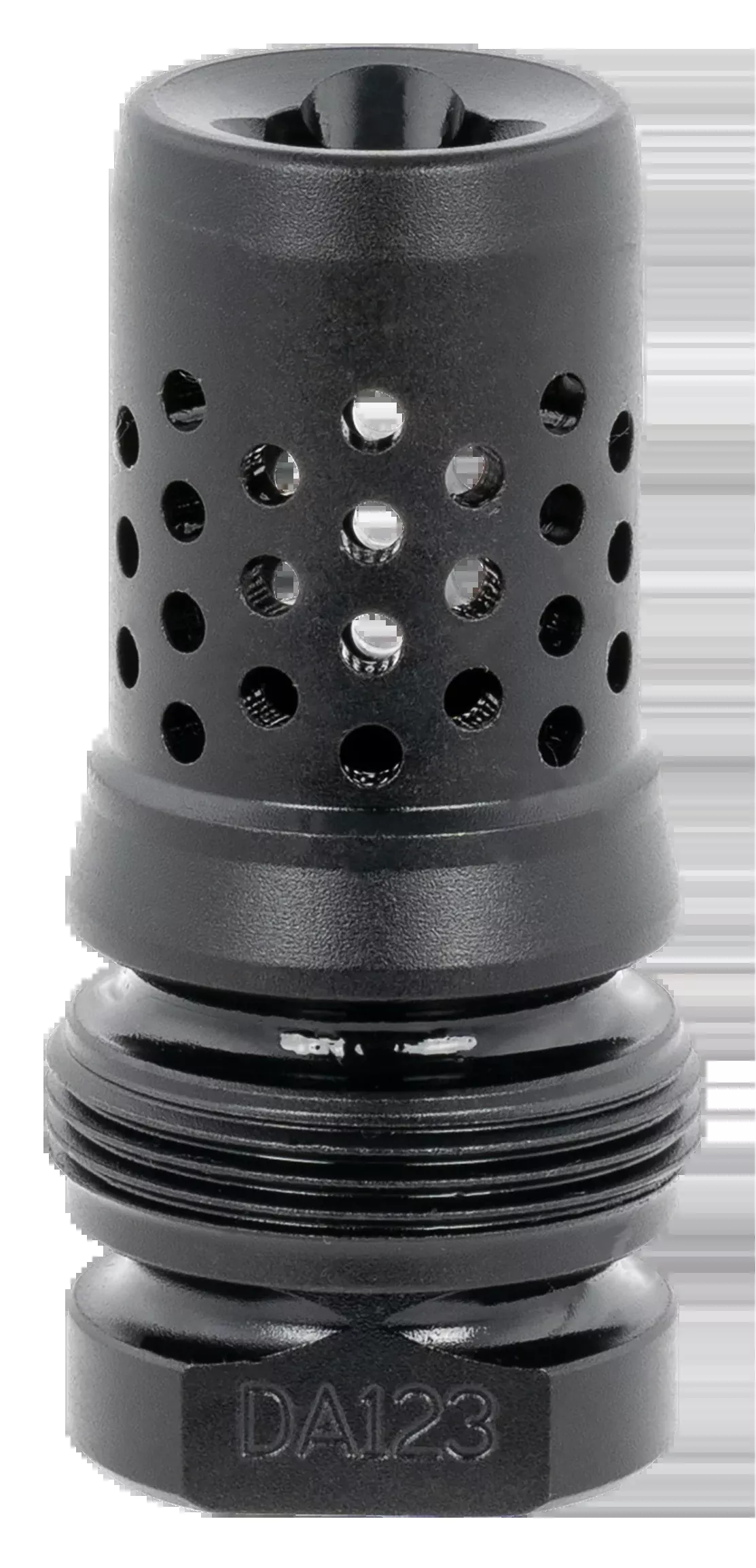 Dead Air Xeno Muzzle Brake 1/2x28 Black Nitride 4140 Steel
