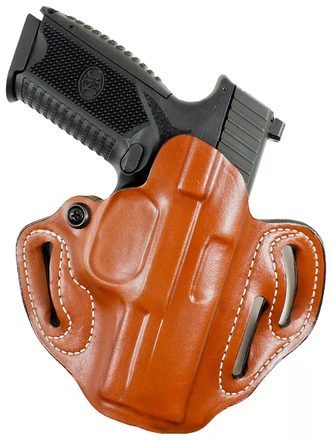 DeSantis Gunhide 002TA8YZ0 Speed ScabbardTan Fits Smith & Wesson M&P 5.7 Belt Loop Mount Right Hand