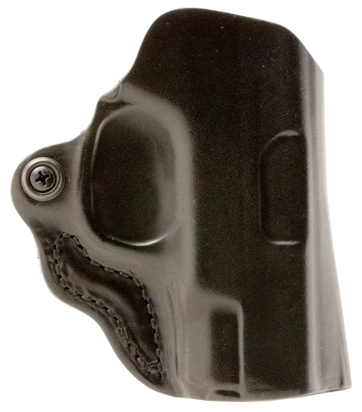 DeSantis Gunhide 019BA8JZ0 Mini ScabbardOWB Black Leather Belt Slide Fits Sig P365 Right Hand