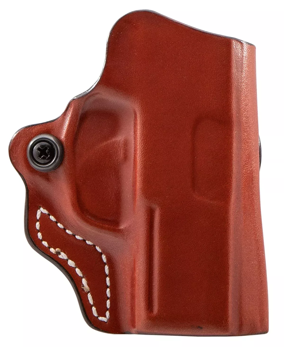 DeSantis Gunhide 019TA8JZ0 Mini ScabbardOWB Tan Leather Belt Slide Fits Sig P365 Right Hand