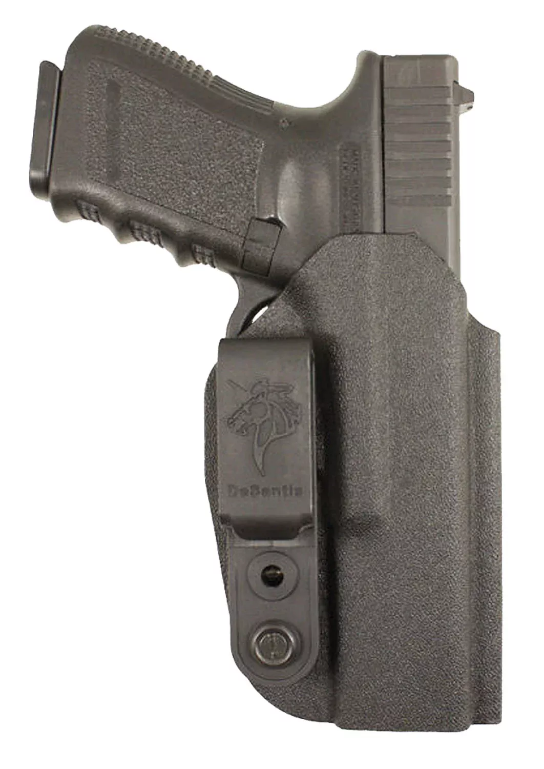 DeSantis Gunhide 137KJV5Z0 Slim-TukIWB Black Kydex Belt Clip Fits Ruger LC9 Right Hand