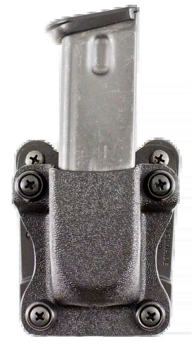 DeSantis Gunhide Quantico Single Mag Pouch OWB Kydex Belt Clip Sig P365 1.50" Belt Ambidextrous Black