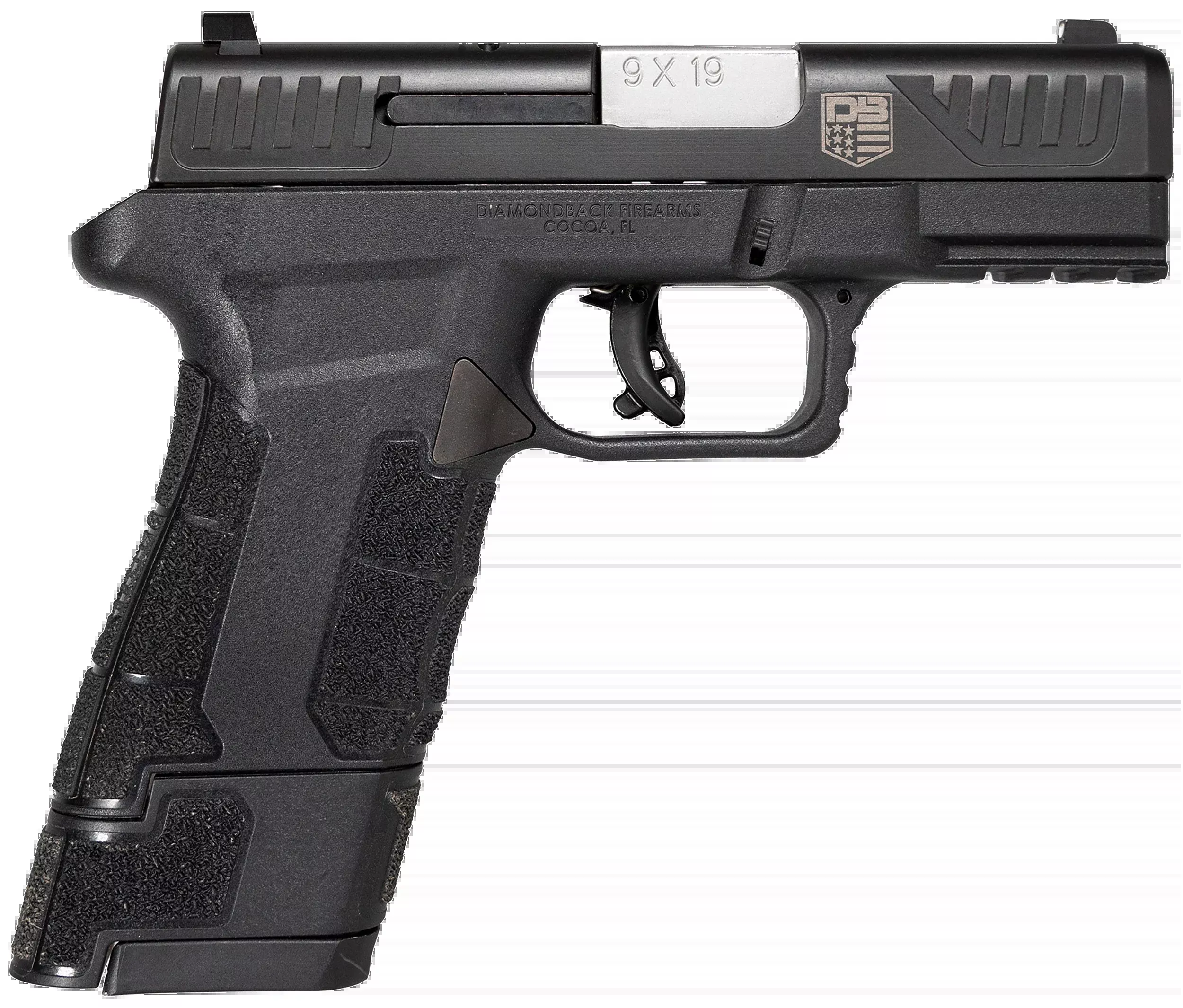 Diamondback AM2 Sub-Compact 9mm Luger 3.5" 17+1 Semi-Auto Pistol