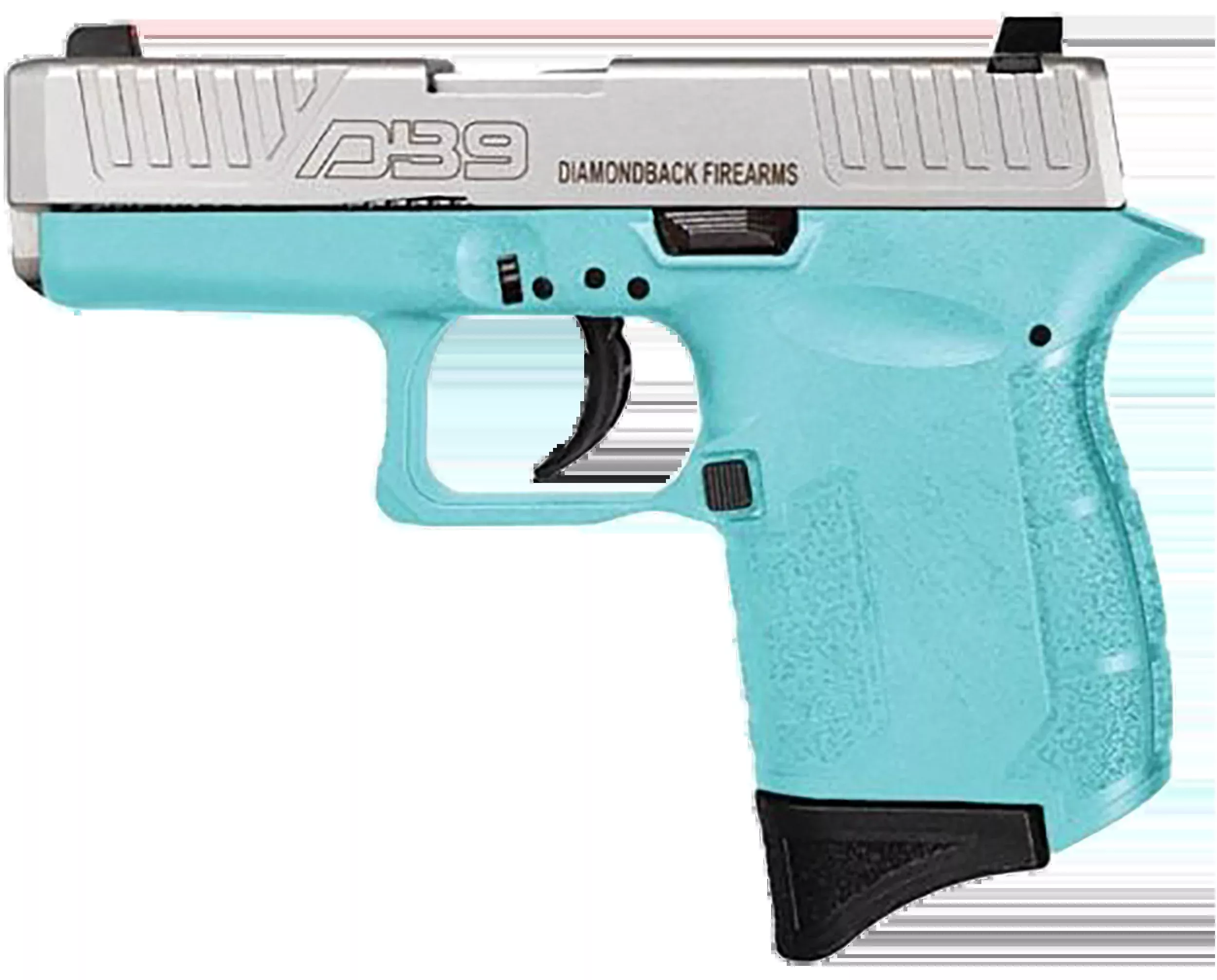 Diamondback DB9 Gen4 9mm Luger 3.10" 6+1 Semi-Auto Pistol - Mint/Nickel Boron