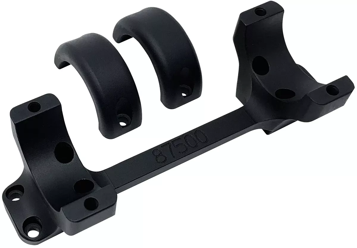 DNZ 87500 Game Reaper Scope Mount/Ring Combo Matte Black 30mm Tube, Fits X-Bolt Short Action Rifle, High Rings