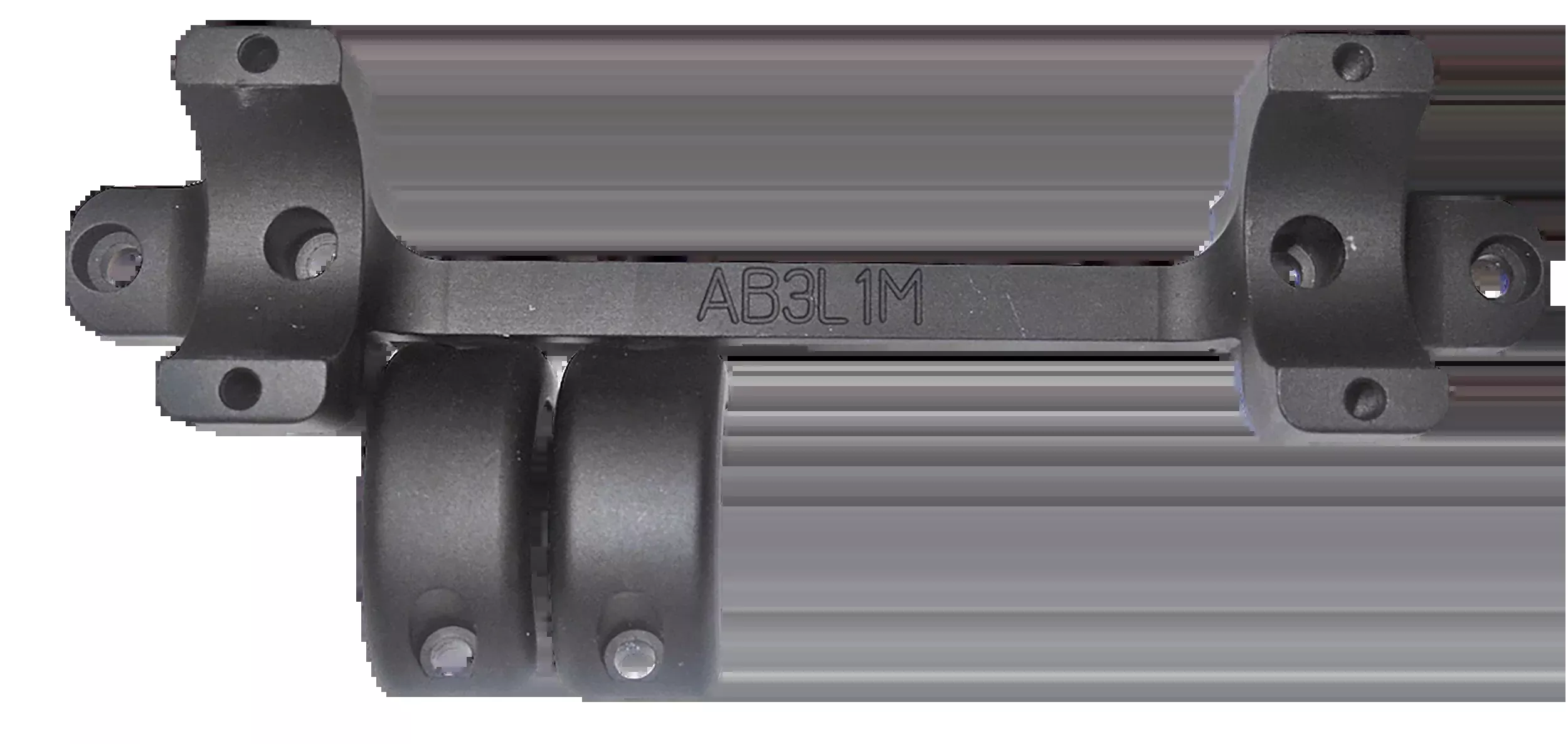 DNZ Game Reaper 1-Pc Scope Mount & Ring Combo 1" Medium Matte Black - Browning A-Bolt III Long Action