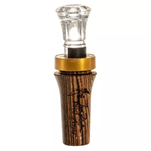 Duck Commander DCPROB Pro Series Bocote Double Reed Duck Call Mallard Wood Brown