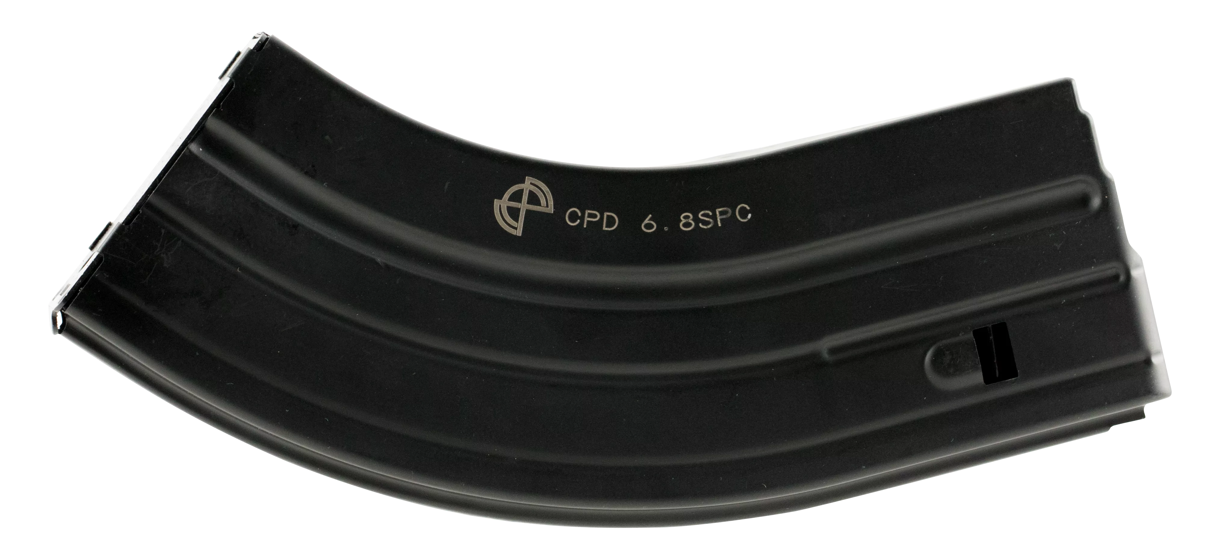 DuraMag 2868041207CPD SS28rd 22 Nosler/6.8 SPC for AR-15 Black w/ Gray Follower Detachable