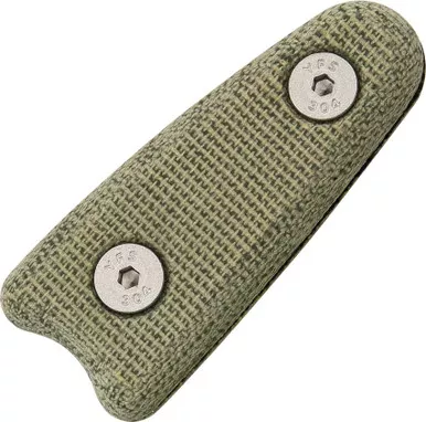 ESEE Izula Handle Scales OD Green Canvas Micarta with Hardware - IZULA-HANDLE