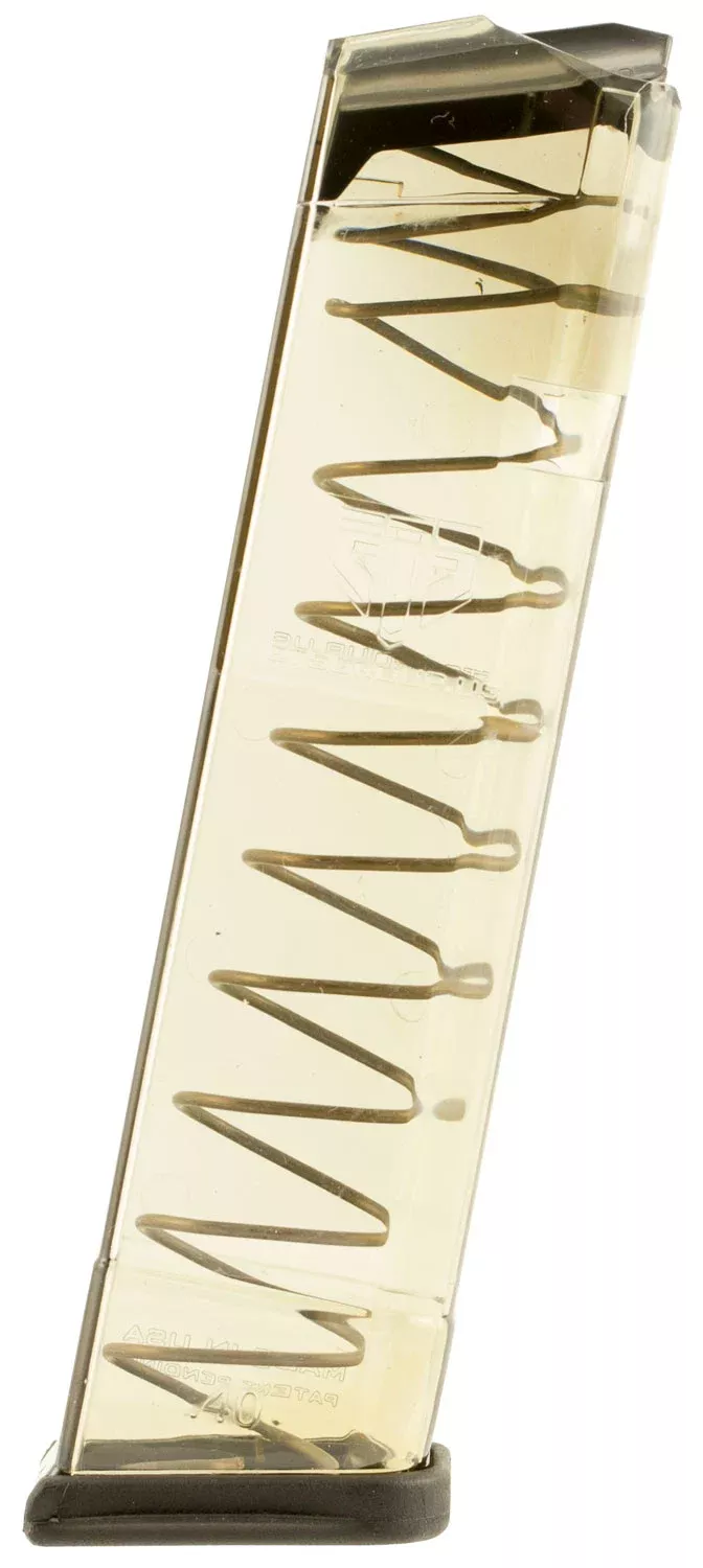 ETS Group GLK22140 Pistol Mags Competition Legal 19rd 40 S&W Compatible w/Glock 22/23/24/27/35 Gen1-4 Clear Polymer