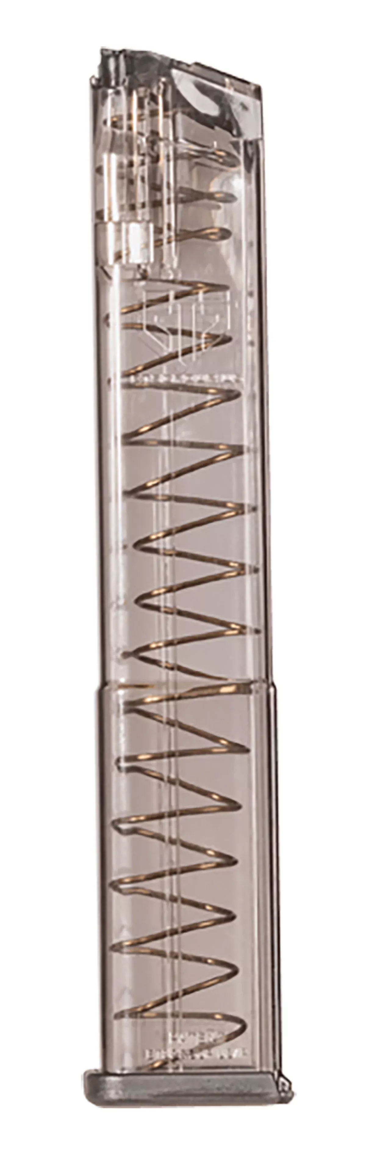 ETS Group SMKGLK18G2 Pistol Mags31rd 9mm Luger Compatible w/ Glock 18 Smoke Polymer