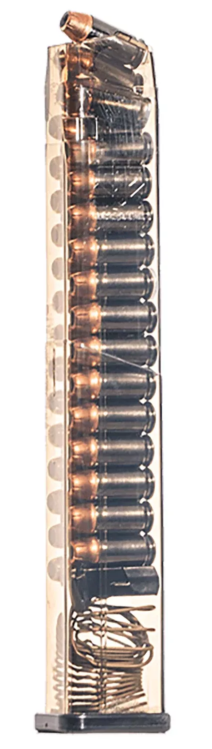 ETS Group SMKGLK2130 Pistol Mags30rd Extended 45 ACP Compatible w/Glock 21/30/41 Smoke Polymer