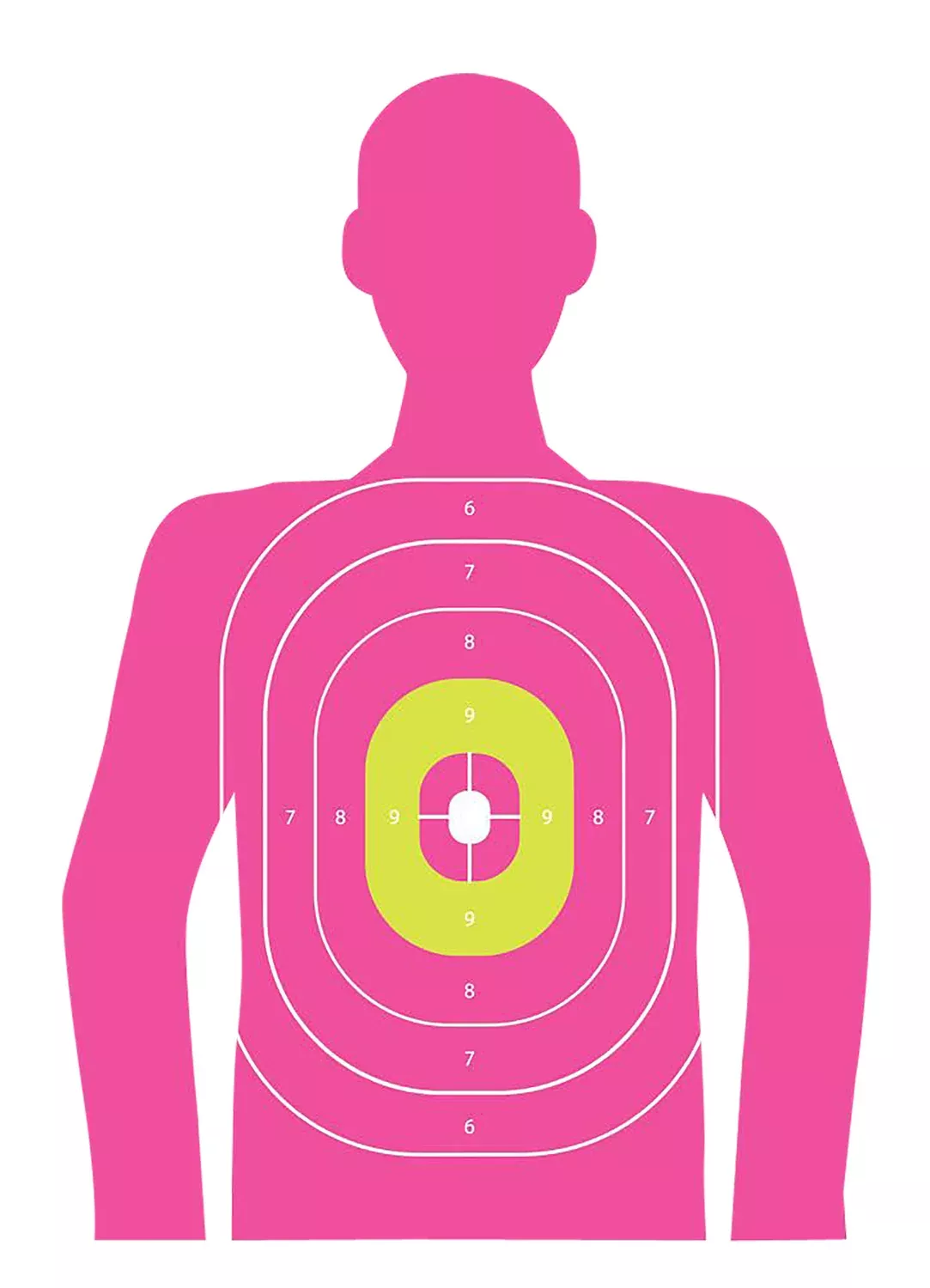 EZ-Aim 15646 In the PinkPaper Works w/Handgun/Shotgun/Airsoft Gun/BB Guns/Pellet Gun 12 x 18 Pink 8 Pack