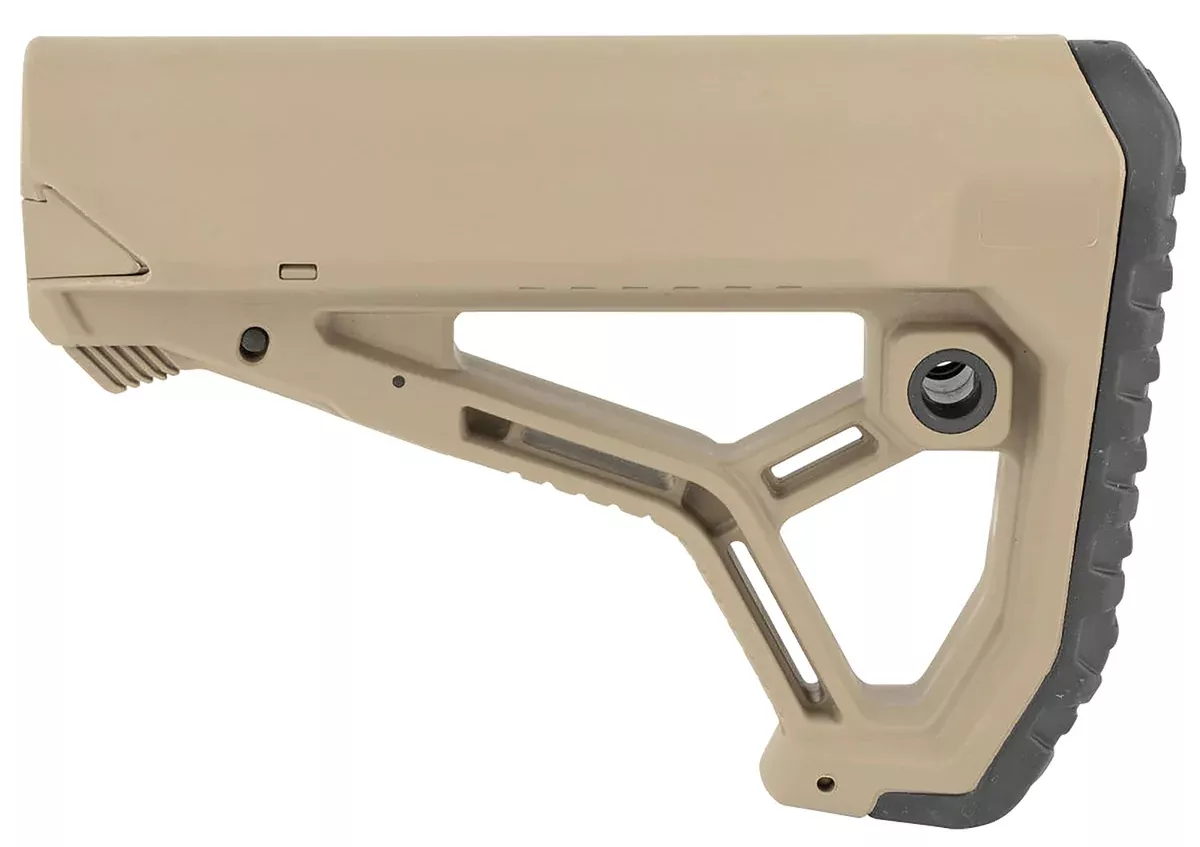 FAB Defense FXGLCORET GL-CORE AR15/M4 Buttstock for Mil-Spec and Commercial TubesFlat Dark Earth