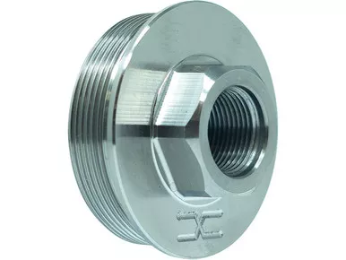 Faxon Direct Thread HUB Adapter 1/2"x28 Thread Titanium