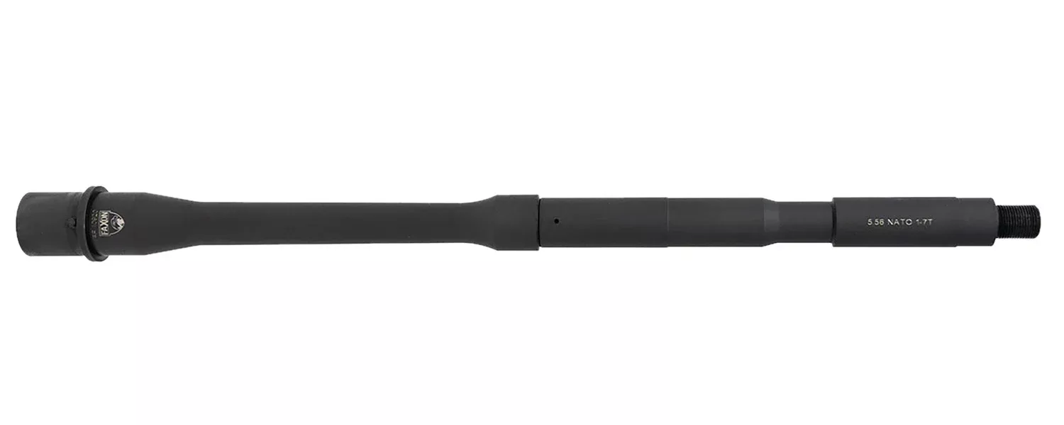 Faxon Firearms Combat Series 5.56 NATO 14.5" 1:8 Twist Medium Taper AR-15 Barrel - Chrome Lined