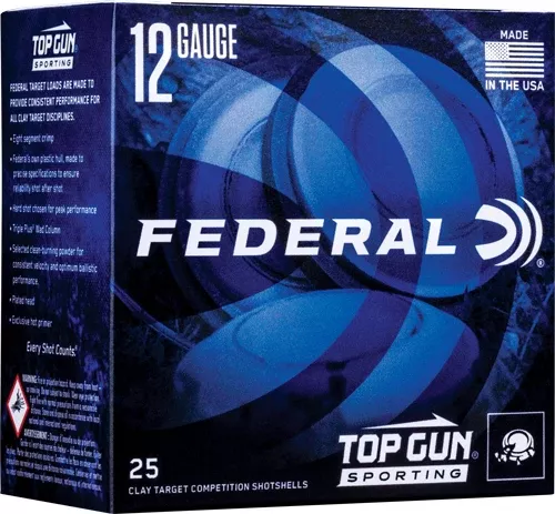 Federal 12 Gauge 2.75" 1-1/8 oz #8 Shot 1145 fps - 250 Rd Case