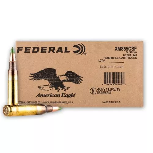 Federal 5.56mm 62gr Ball Penetrator - 1000rds