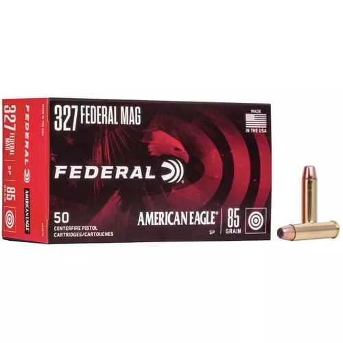 Federal American Eagle .327 Federal Magnum Ammunition 50 Rounds JSP 85 Grains