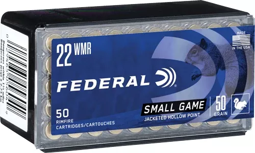 Federal Game-Shok 22 WMR 50gr JHP 50rd - Box or Case