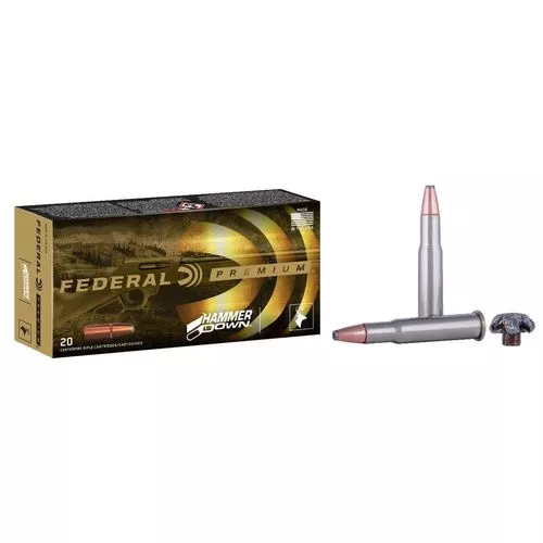 Federal LG45701 Premium HammerDown 45-70 Gov 300 gr Bonded Soft Point 20 Bx/ 10 Cs