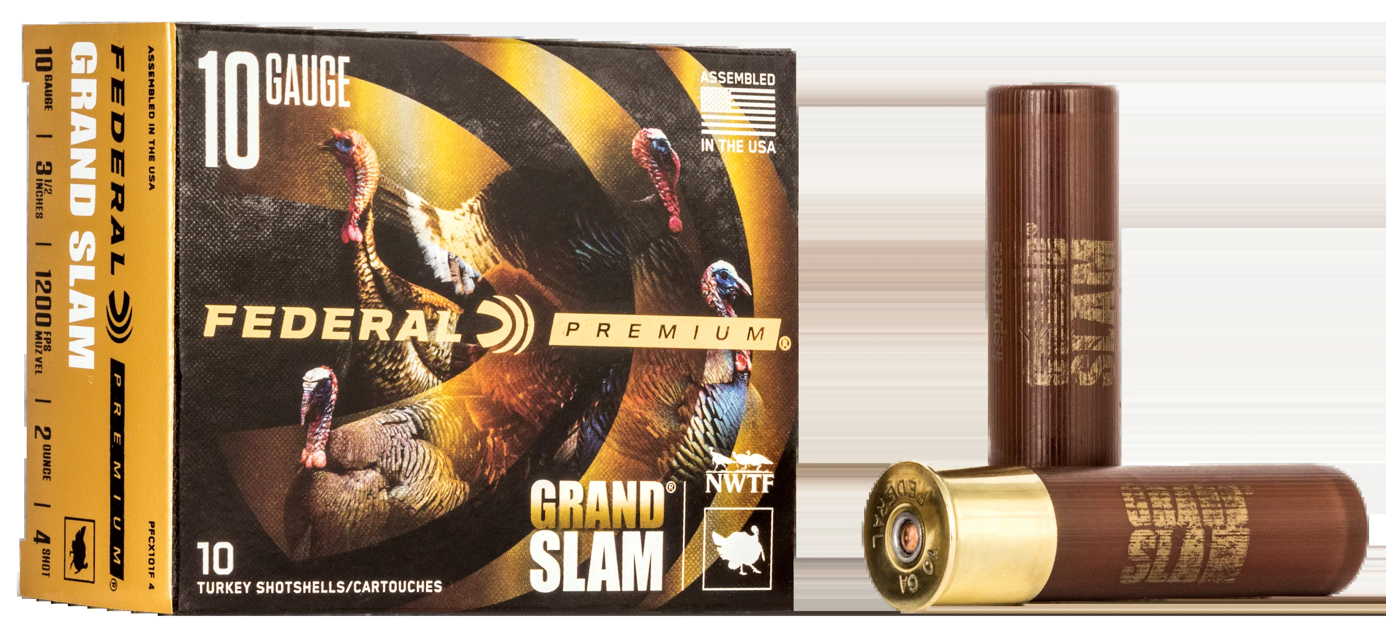 Federal Premium Grand Slam 10 Gauge 3.5" 2oz #5 Shot 10 Rd - Box or Case