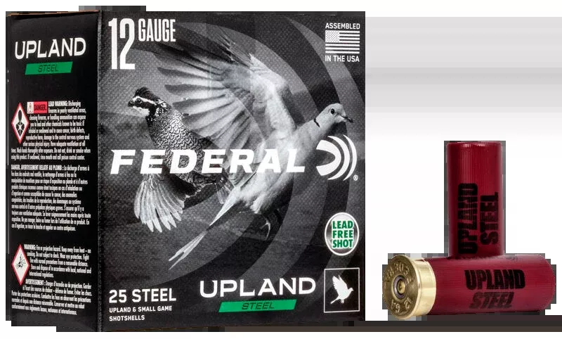 Federal Upland Field & Range 12 Gauge 2.75" 1 oz #6 Shot 25 Rd - Box or Case