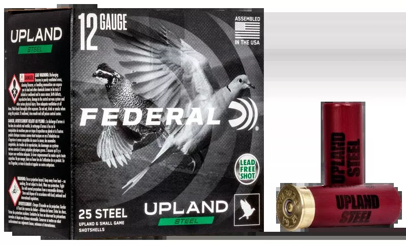 Federal Upland Field & Range 12 Gauge 2.75" 1 oz #7.5 Shot 25 Rd - Box or Case