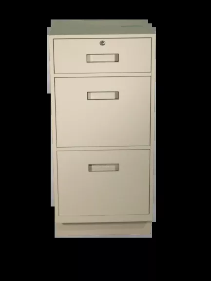 Fenco F-210 Pedestal Unit with 1 Locking Box Drawer and 2 Legal Drawers