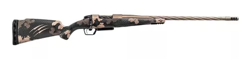 Fierce Firearms ROGSSX22CM18BRS Twisted Rogue XP 22 Creedmoor 3+1 18" Smoked Bronze Cerakote Spiral Fluted Threaded Stainless Steel Barrel, Drilled & Tapped Receiver, BiPod Rail Forend, Sonora Ambush