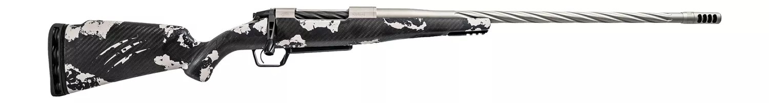 Fierce Firearms ROGSSX22CM18TP Twisted Rogue XP 22 Creedmoor 3+1 18″ Tungsten Cerakote Spiral Fluted Threaded Stainless Steel Barrel, Drilled & Tapped Receiver, BiPod Rail Forend, Phantom Camo LR Nega
