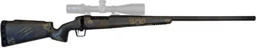 Fierce Firearms Twisted Rival LR Full Size Bolt Action Rifle .300 Winchester Magnum 24" Match Grade Barrel 3Rd Capcaity Zeiss V4 6-24x50mm Scope Included Phantom Camoflage Carbon Fiber Stock Tungsten Gray Cerakote Finish