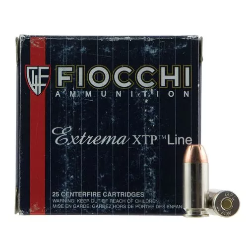 Fiocchi 40XTPB25 Extrema40 S&W 180 gr XTP Hollow Point 25 Bx/ 20 Cs