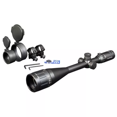 Firefield FF13045 TacticalMatte Black 8-32x50mm AO 1" Tube Illuminated Red/Green Mil-Dot Reticle