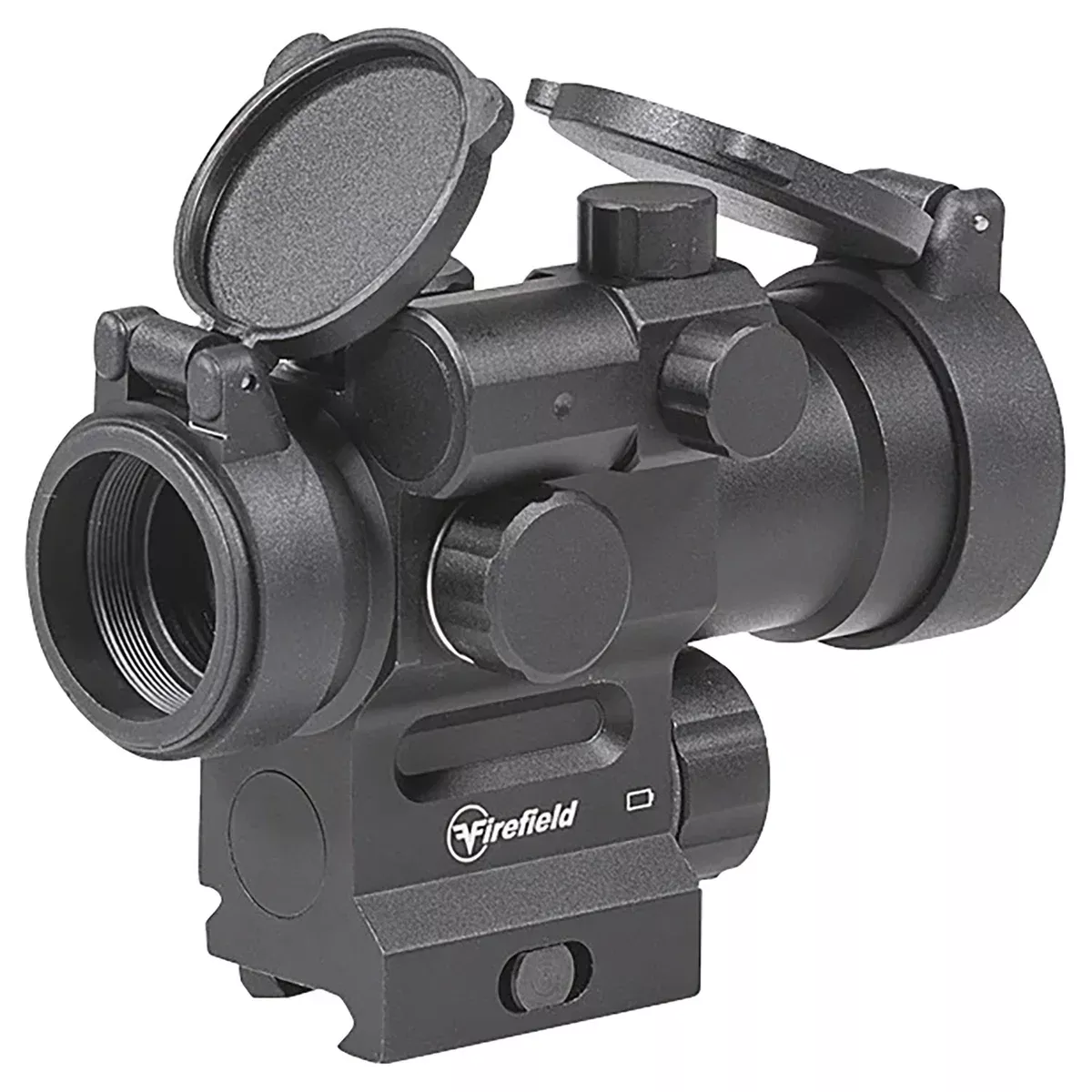 Firefield FF26020 Impulse 1x30 Red Dot Sight with Red Laser Matte Black 3 MOA Red Dot