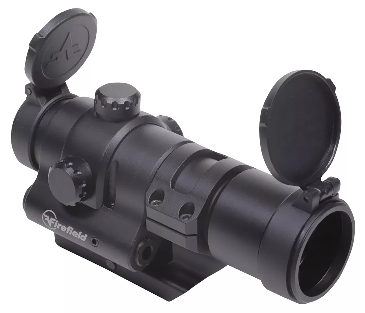 Firefield FF26027 Impulse1x28 Red Dot Sight w/Red Laser Matte Black 1 x 28 mm 2 MOA Red/Green Dot/60 MOA Circle