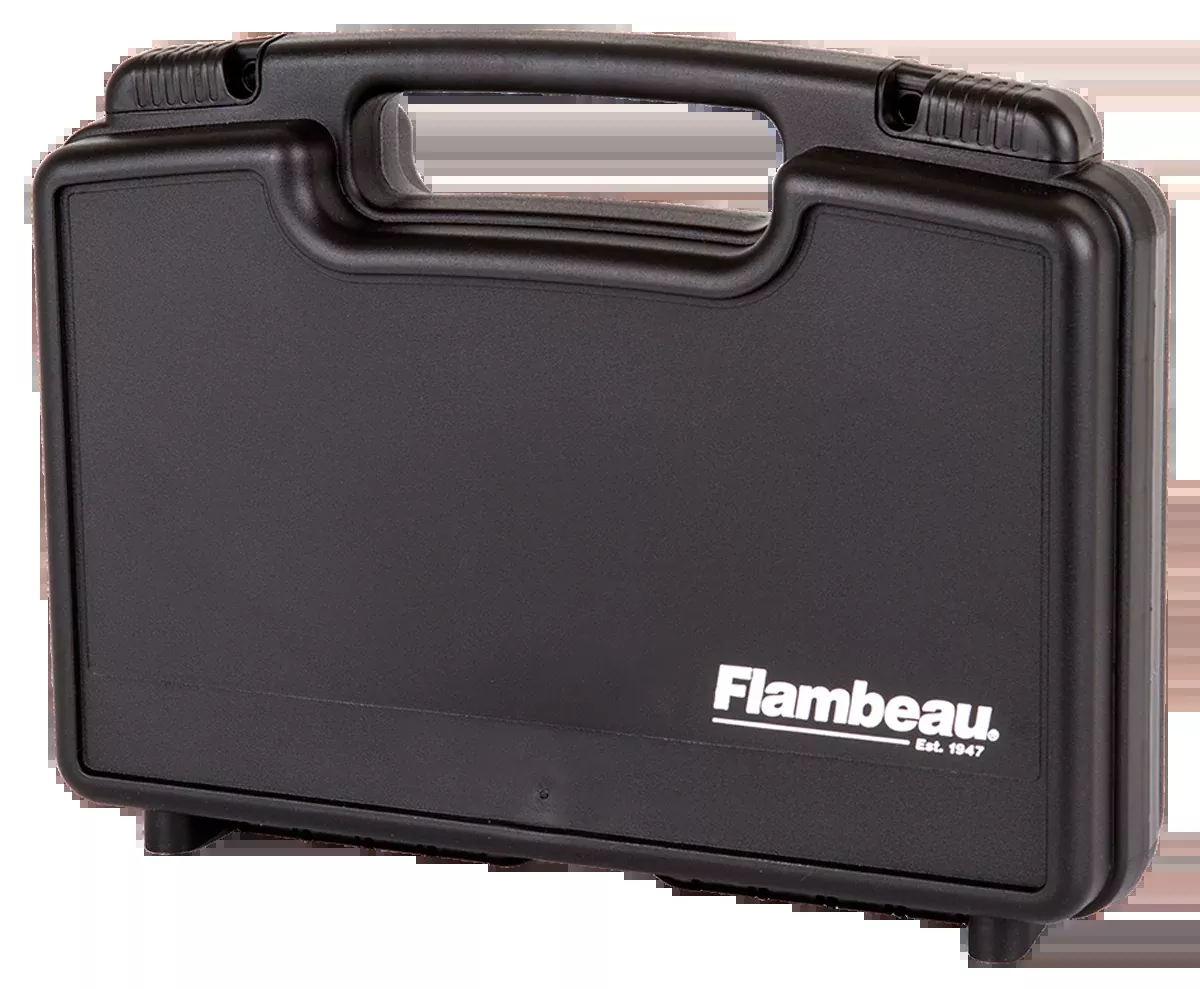 Flambeau 6450SC Safe Shot Pistol Pack Case 14" Polymer Black - Holds 1 Handgun