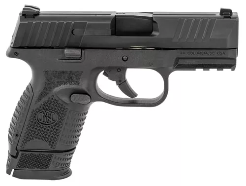 FN 66100815 509 Compact 9mm Luger 3.70" Barrel 12+1 Or 15+1, Matte Black Polymer Frame With Mounting Rail, Matte Black Stainless Steel Slide, No ManualSafety