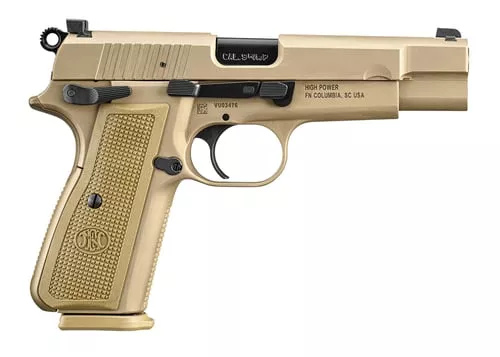 FN HIGH POWER 9MM 4.7" 17RD FDE