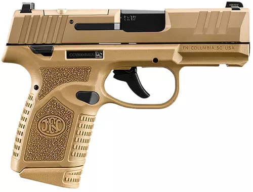 FN REFLEX MRD MS 9MM 3.3" 15RD FDE
