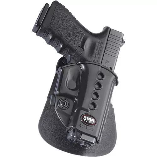 Fobus GL2E2RPL EvolutionBelt Roto Paddle LH Fits Glock 17/19/22/23/34/35 Plastic Black