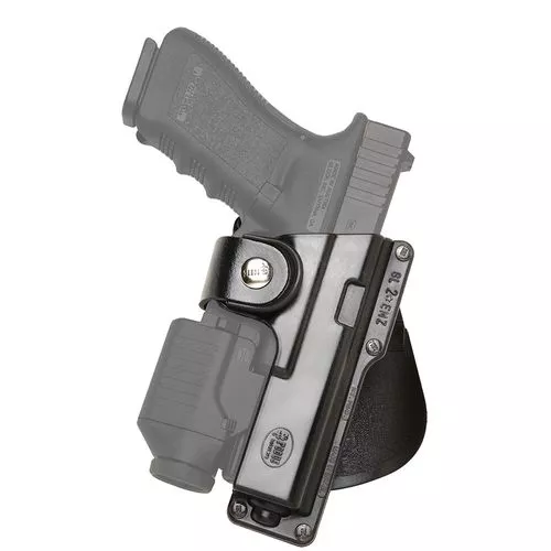 Fobus GLT19 TacticalBelt Fits Glock 19/23/32 w/Tactical Light or Laser Polymer Black