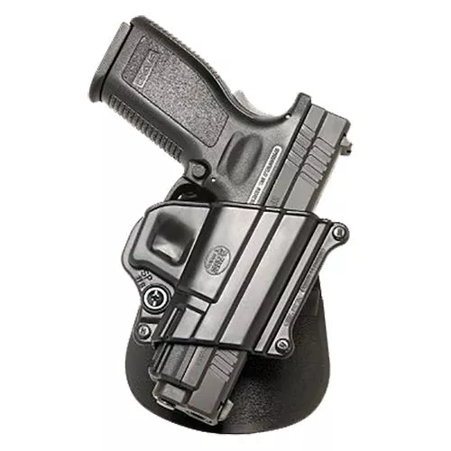 Fobus SP11B StandardBlack Plastic OWB Sprgfld XD, XD-M/HS 2000 9, 40, 357 Right Hand