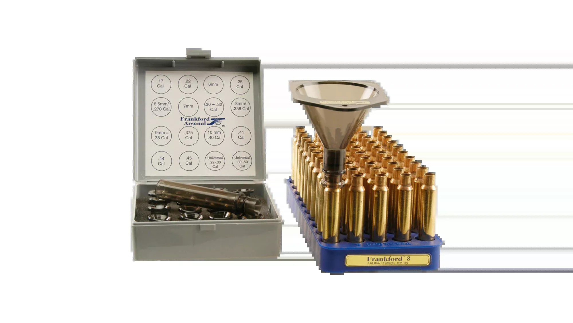 Frankford Arsenal Powder Funnel Kit Multi-Caliber Aluminum