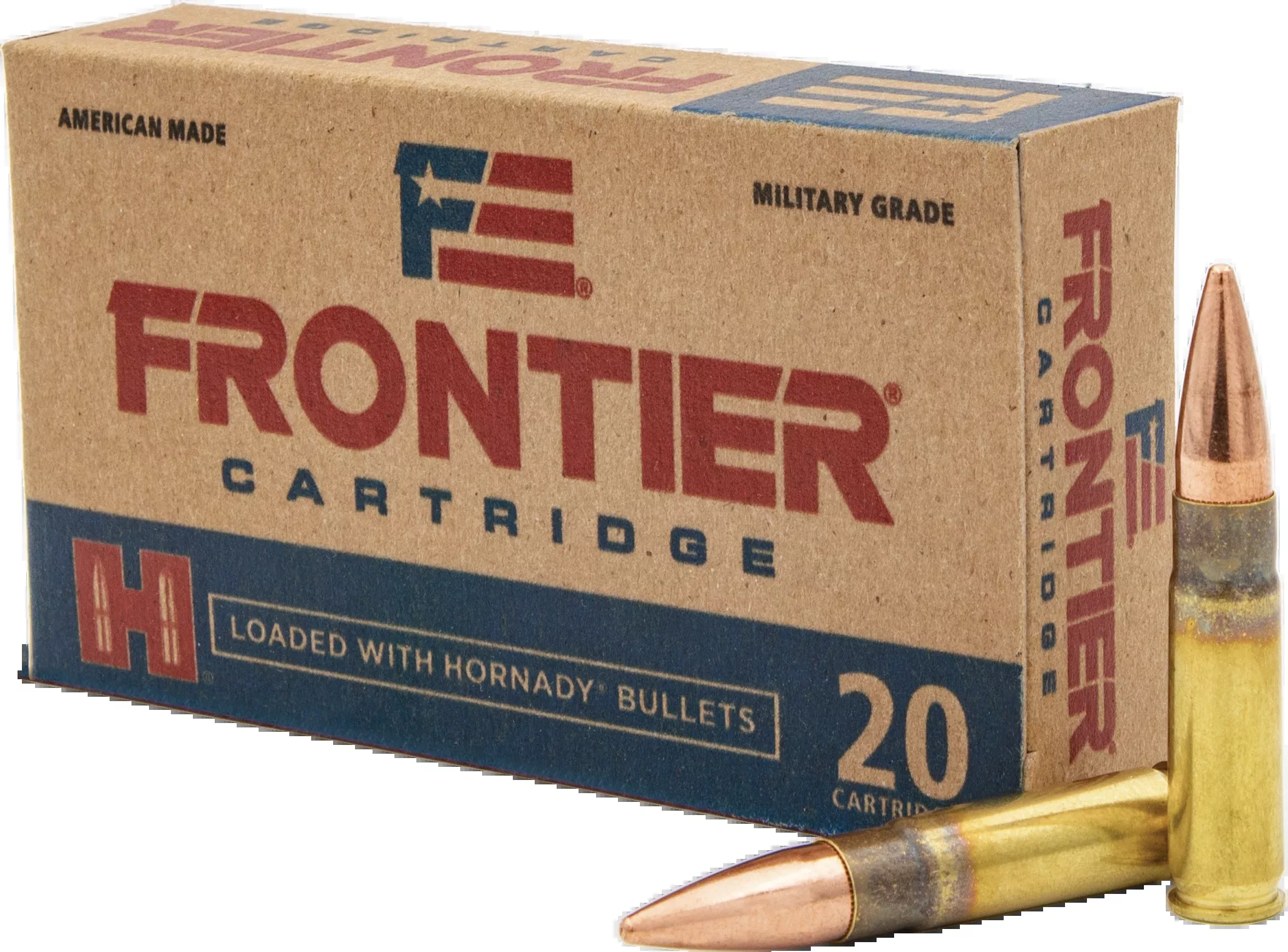 Frontier Cartridge FR400 Military Grade 300 Blackout 125gr FMJ 20 Rd - Box or Case