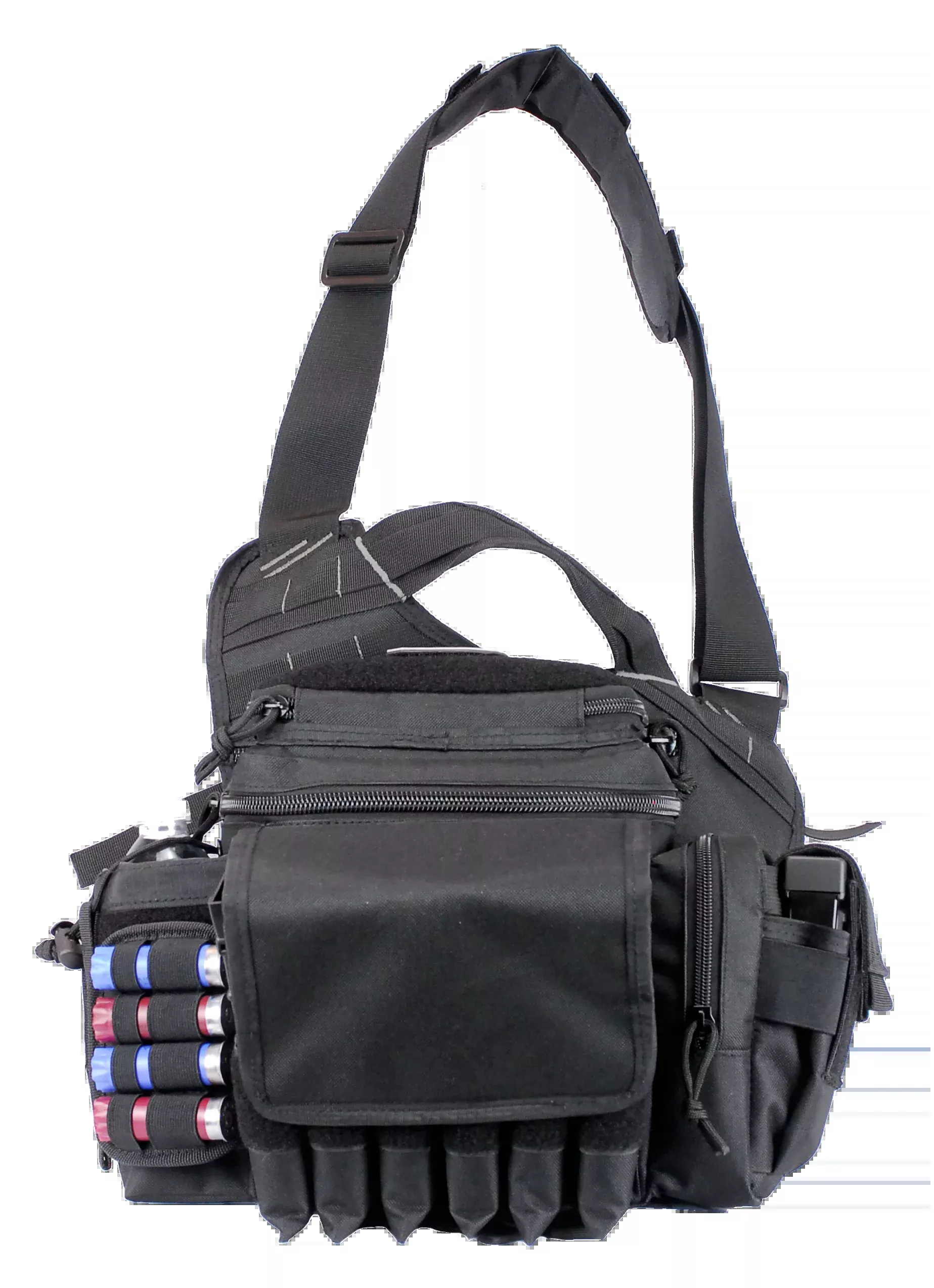 G*Outdoors Rapid Deployment Sling Pack 600D Polyester 1 Handgun Black Large