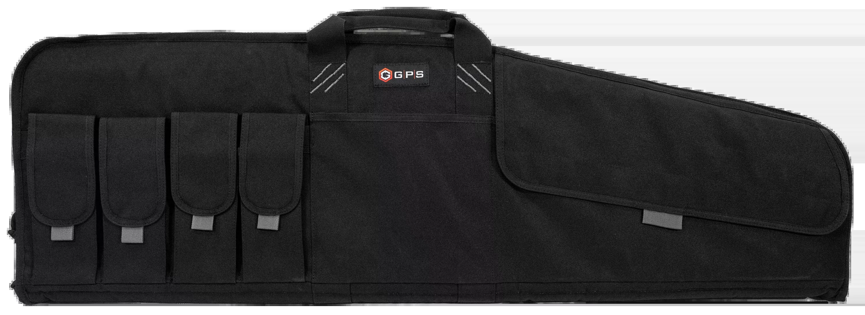 G*Outdoors SRC42 Single Rifle Case 42" Black 600D Polyester Lockable