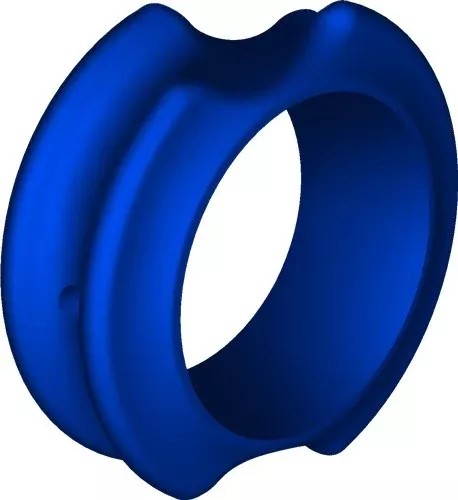 G5 Outdoors Meta Pro Peep Sight 3/16" Blue - Hunter