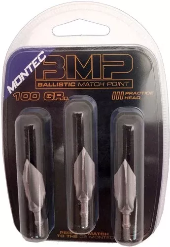 G5 Outdoors Montec BMP 100gr Practice Broadhead - 3 Pack