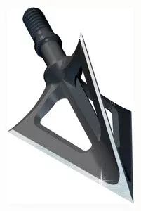 G5 Outdoors Montec CS 100gr 1 1/16" Cut Carbon Steel 1-Piece Fixed Broadhead - 3 Pack
